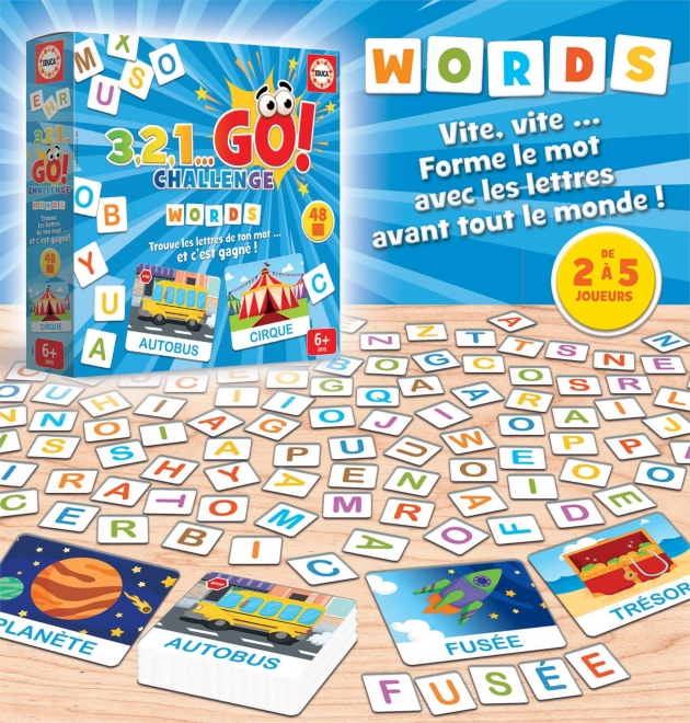 Gra Educa 3,2,1… Go! Challenge Słowa angielski