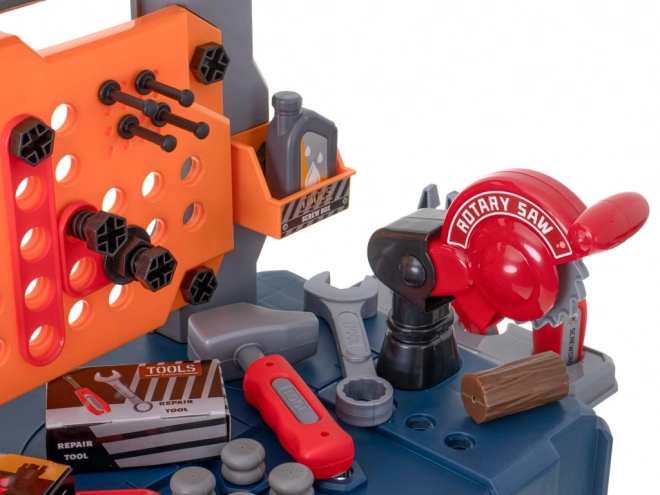 Children's Tool Workshop with Table and 65 Accessories