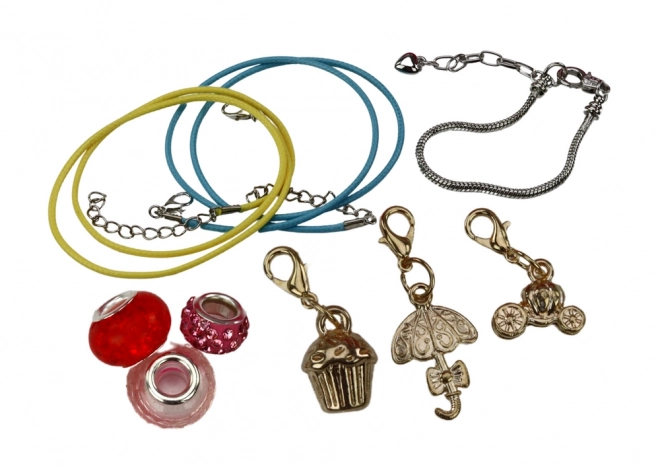 Jewelry Bracelet Making Kit with Beads and Charms