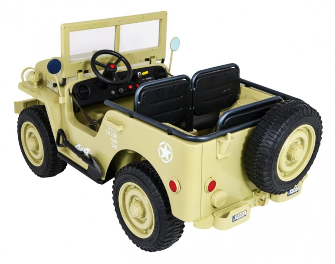 Realistic look of military vehicle