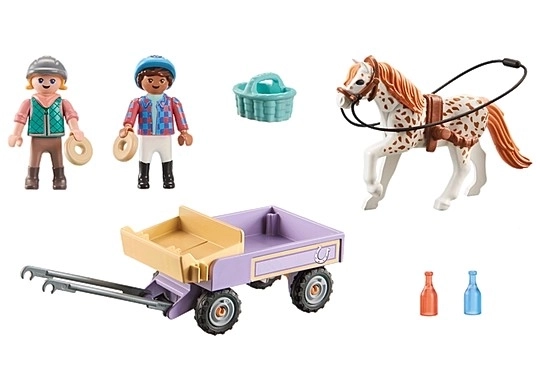 Playmobil Pony Carriage Set with Figures