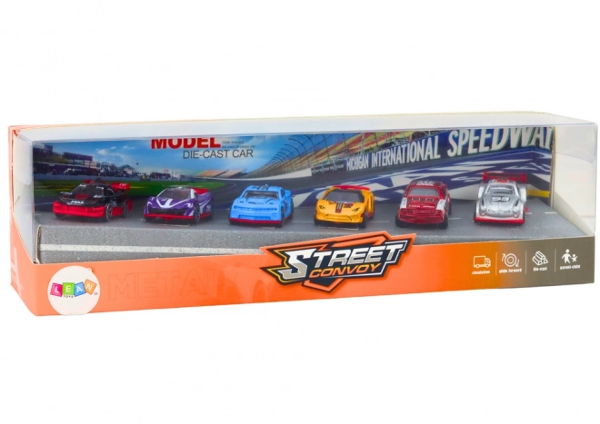 Set of Diecast Sport Cars 1:64 - 6 Pieces