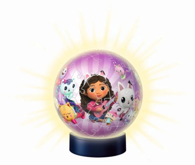 Glow in the Dark Puzzle Ball - Gabby's Dollhouse