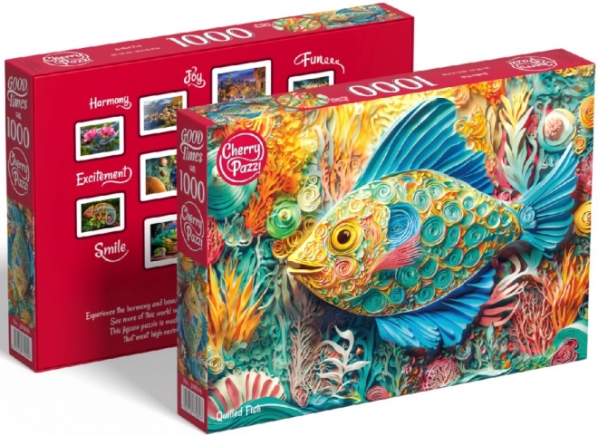 Paper Fish Jigsaw Puzzle 1000 Pieces