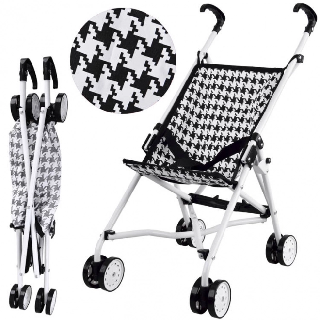 Lightweight doll stroller – white