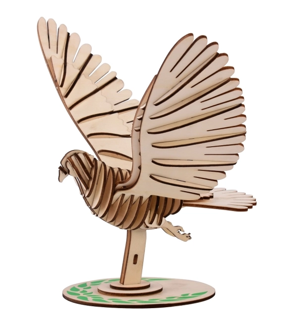 Wooden 3D Puzzle Dove