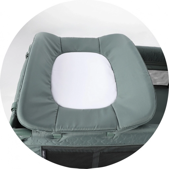 Chipolino Travel Crib Bella Pastel Green