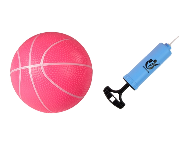 Basket rosa e pompa
