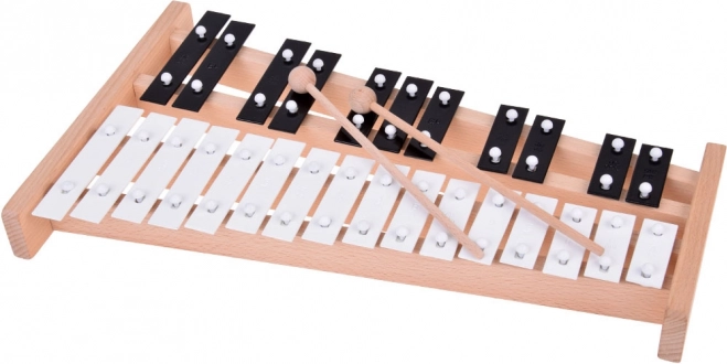 Wooden Chromatic Bells 27 Tones with Mallets