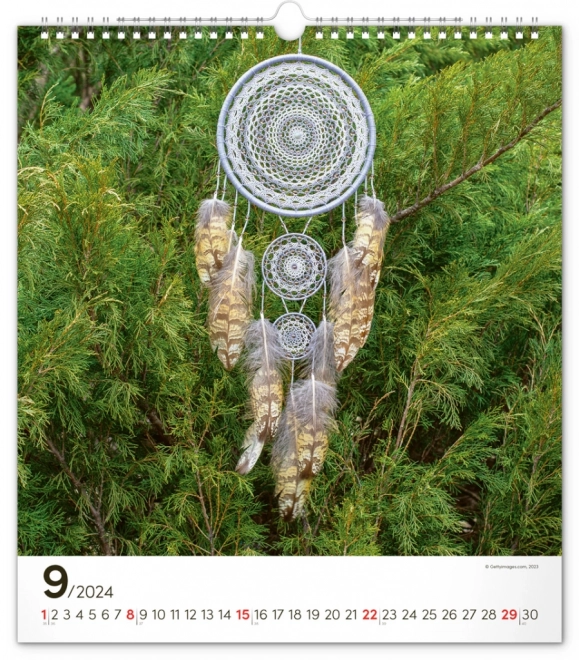 Wall Calendar Dreamcatcher 2024