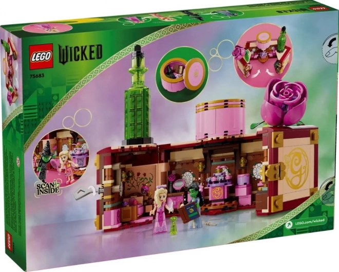 Glinda and Elphaba Shiz University Set