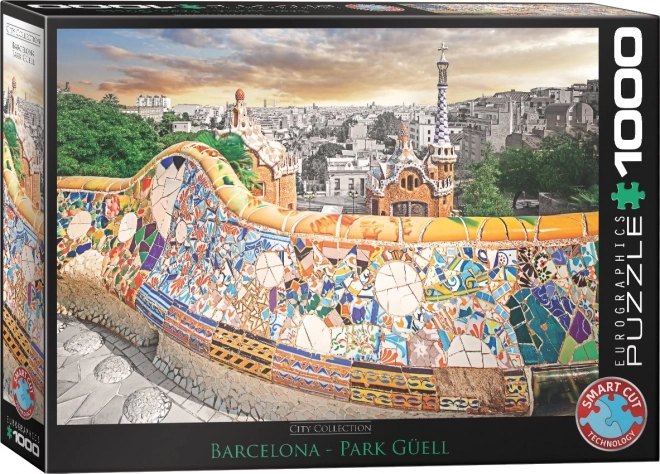 Eurographics Puzzle Barcelona Park Güell 1000 Pieces