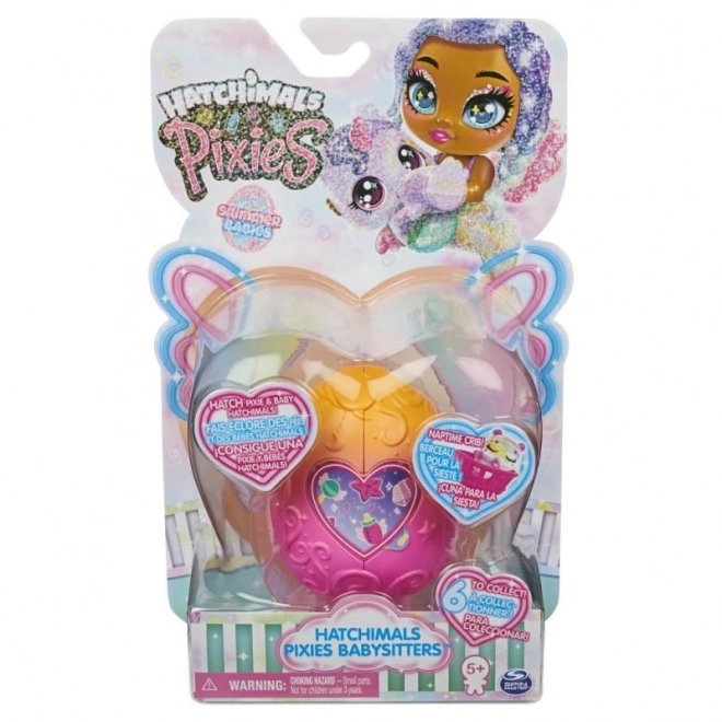 Hatchimals Pixies mit Baby und Zubehör