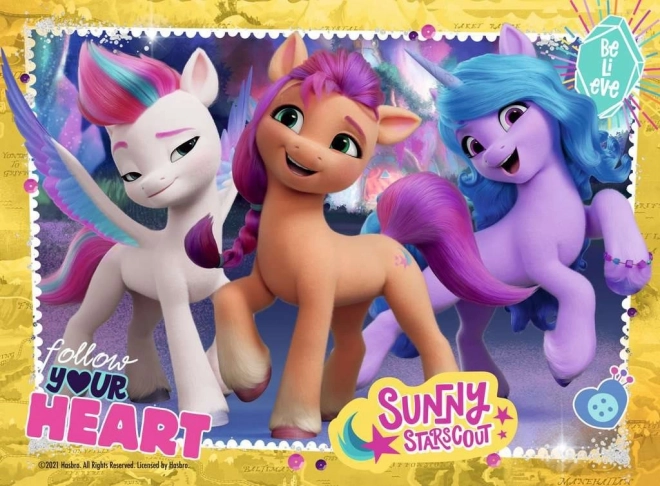 ravensburger puzzle my little pony progressive set