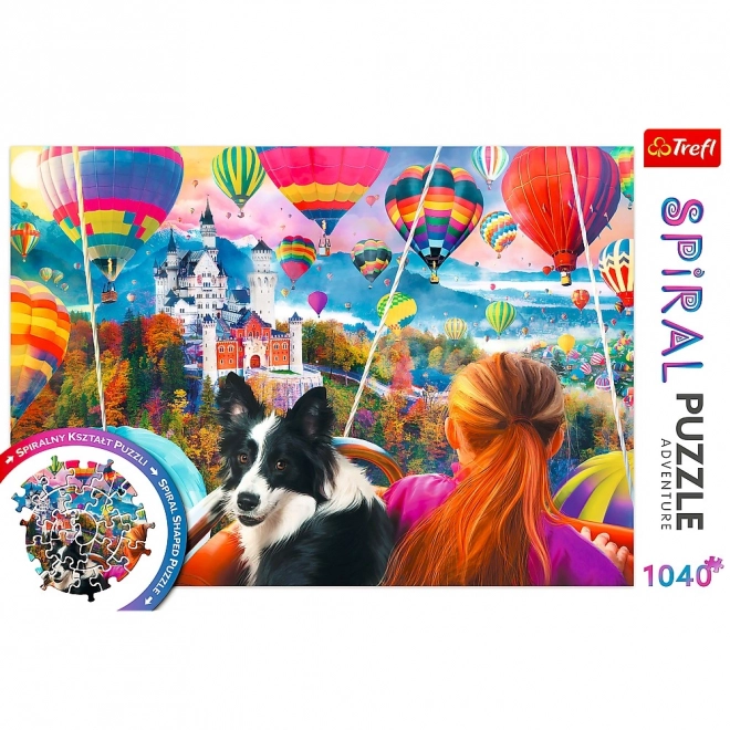 Trefl Spiral Puzzle Balloon Festival