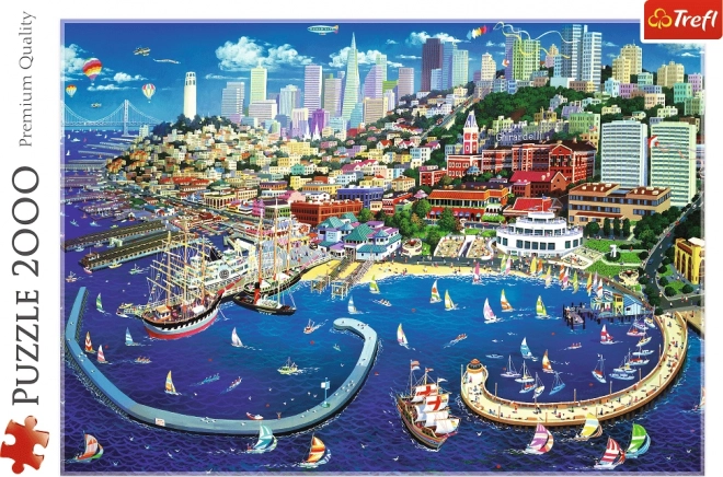 San Francisco Bay 2000 Pieces Puzzle