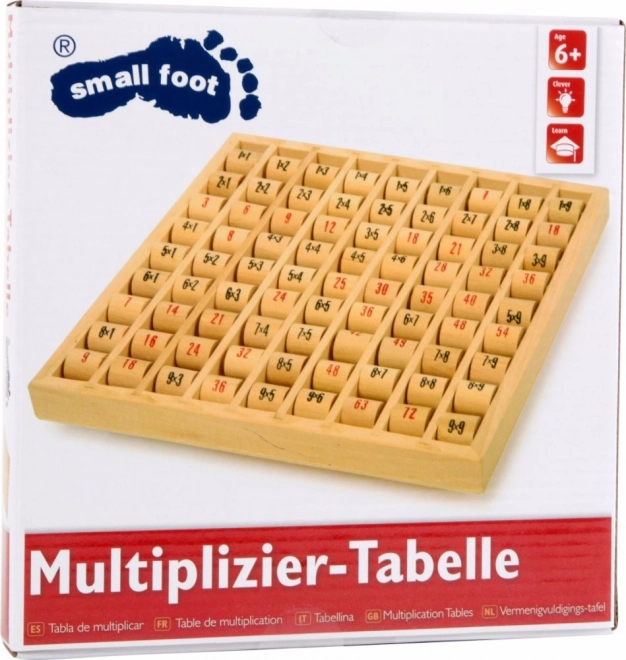 Multiplication Learning Wooden Rollers