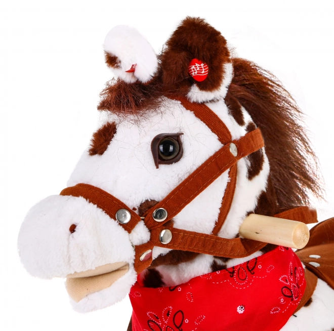 Rocking Horse with Interactive Effects for Kids