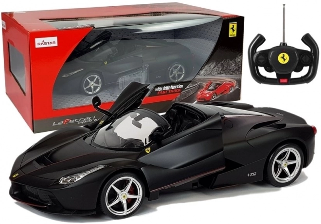 rc ferrari aperta car black