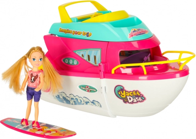 Yacht Dash Doll Boat with Accessories