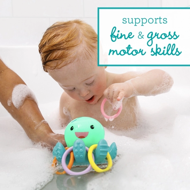 Infantino Glow-in-the-Dark Bath Octopus