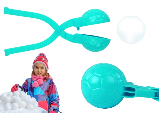 Snowball Machine Turquoise Ball Design