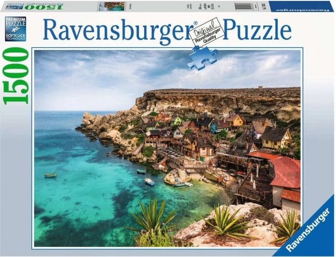 Ravensburger Popeye's Village Malta 1500 Piece Puzzle