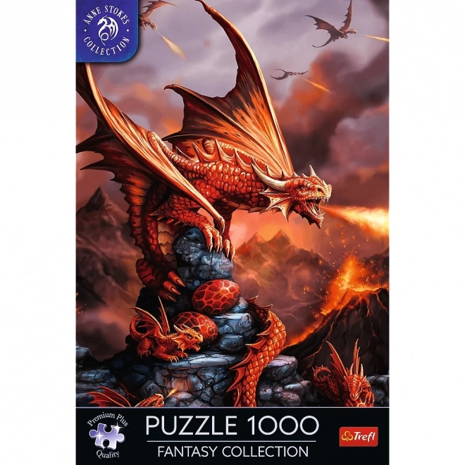 Fiery Dragon Puzzle Anne Stokes