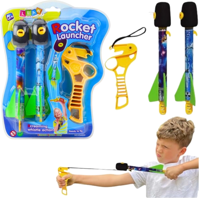 Set of Sling with Rockets EVA Foam Toy Space