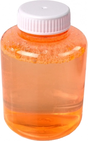Bouteille pratique de solution à bulles