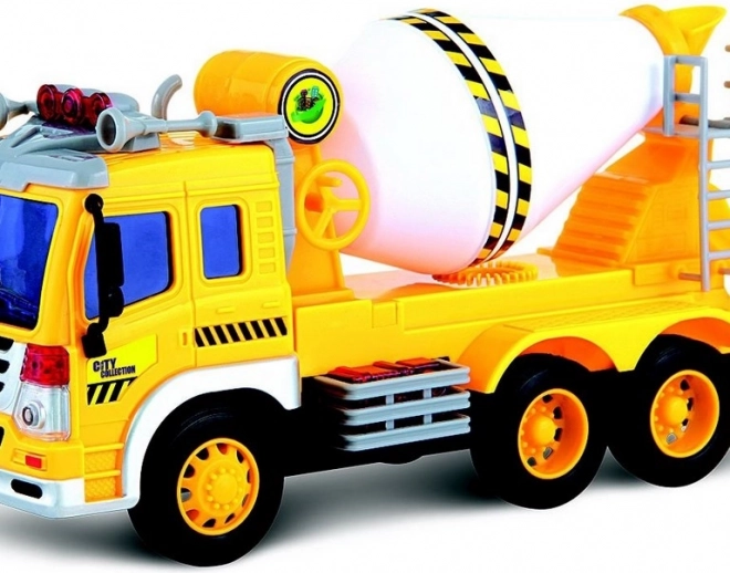 Battery-operated Construction Vehicle City Collection with Sound and Light