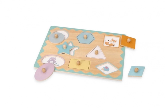 Puzzle With Handles Shapes