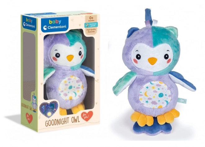 Clementoni Baby Soothing Owl with Lullabies