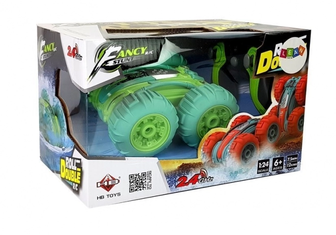 Green Amphibious Remote Control Car