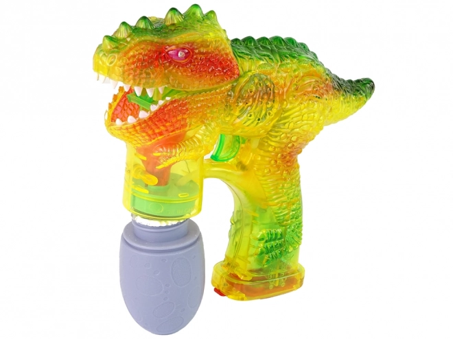 Dinosaur Bubble Blower With Egg Bottle Solution