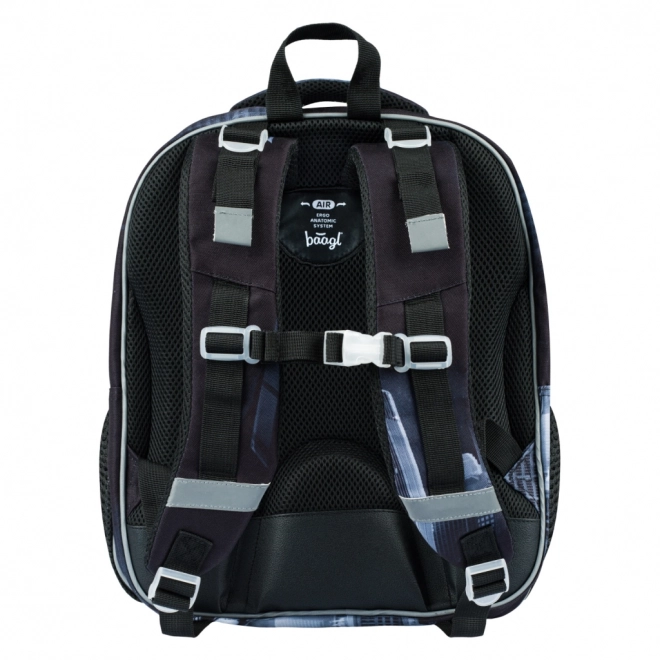 School Backpack Shelly BATMAN Dark City