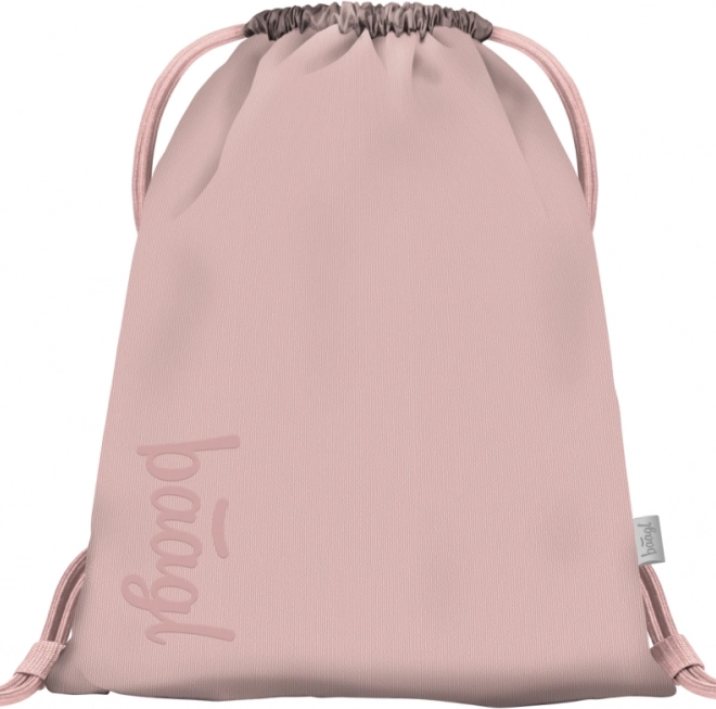 Ensemble Baagl Skate Max Creamy : sac à dos, trousse et sac à cordon