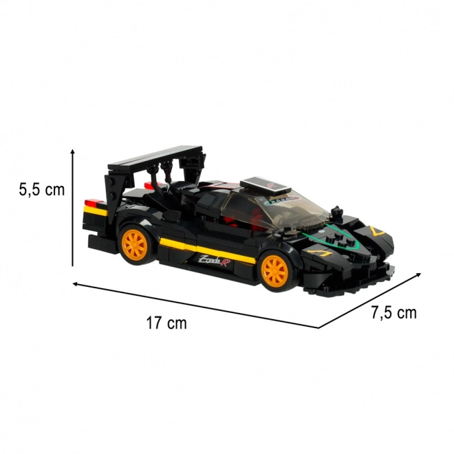 Rastar pagani zonda r construction car model