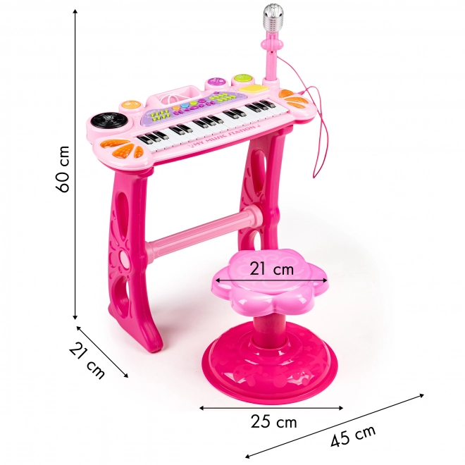 Children's Interactive Keyboard Piano with Microphone