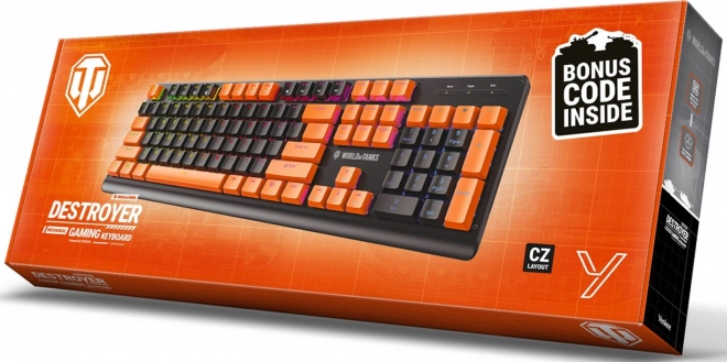 Limited Edition World of Tanks Backlit Mechanical Gaming Keyboard