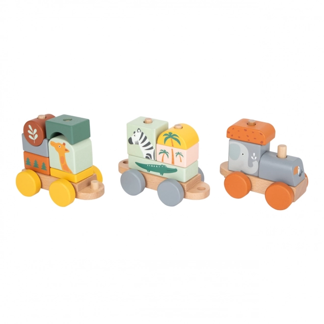 Small Foot Wooden Safari Train