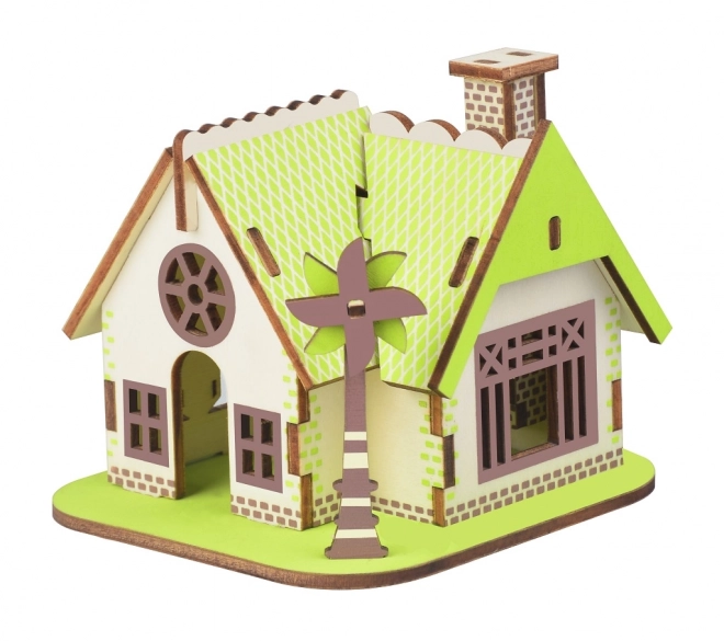 Ellie's House Wooden 3D Puzzle