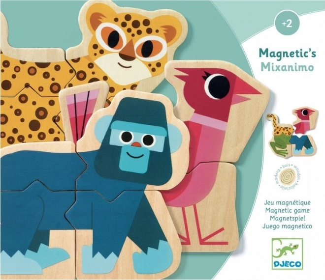 Djeco Magnetic Jigsaw Mixed Animals