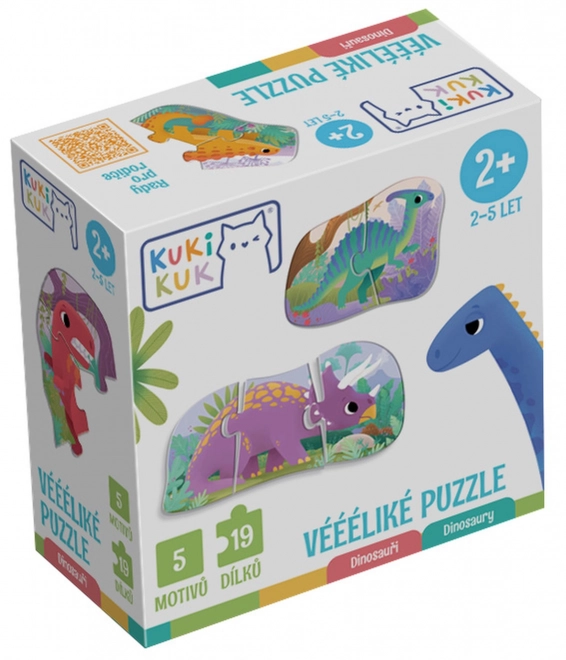 Deluxe Dinosaur Puzzle for Kids