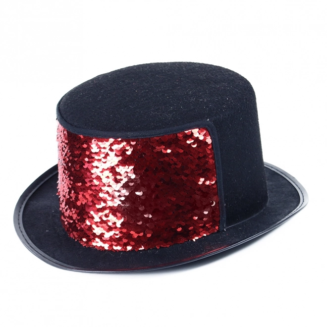 Sequin Red-Green Hat for Adults