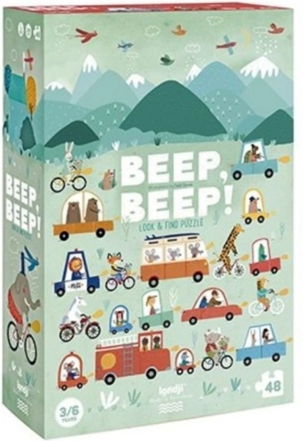 Big Puzzle Beep Beep Let's Go! - LONDJI