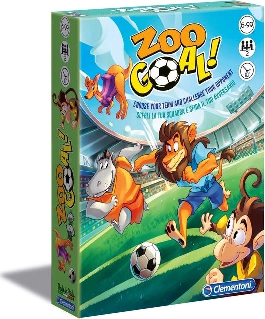 Clementoni Zoo Soccer Card Game