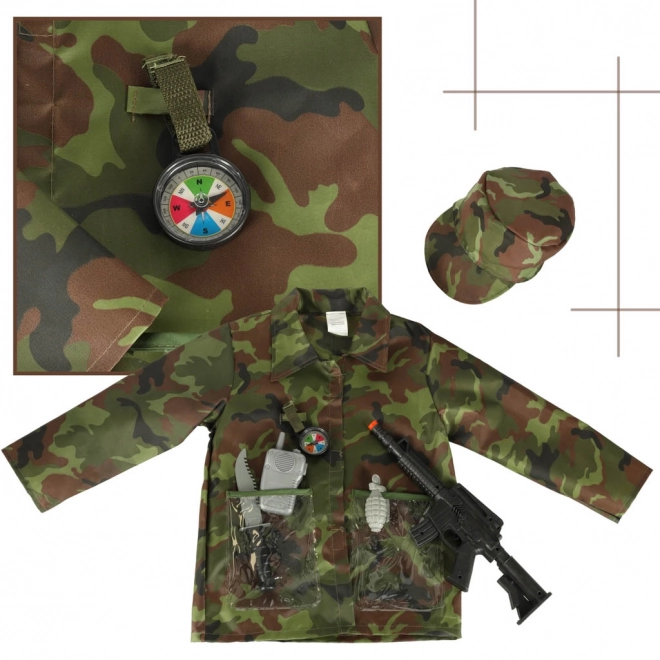 Carnival Soldier Costume Set for Kids