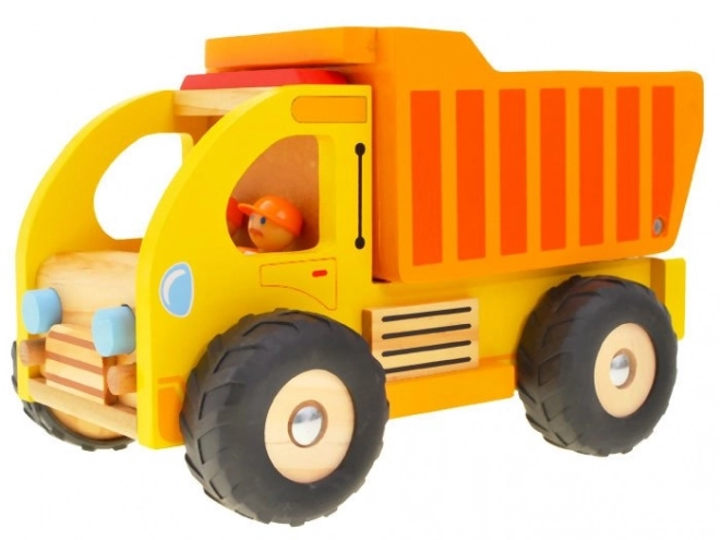 Wooden Dump Truck Toy