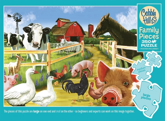 Family Puzzle Welcome to the Farm by Cobble Hill